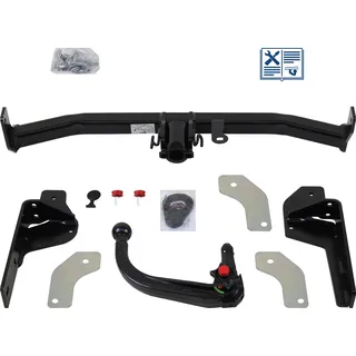 Westfalia Anhängerkupplung abnehmbar Kugelstange von unten gesteckt - PEUGEOT RCZ