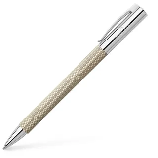 Faber-Castell 149616 - Dreh-Kugelschreiber, Ambition OpArt White Sand