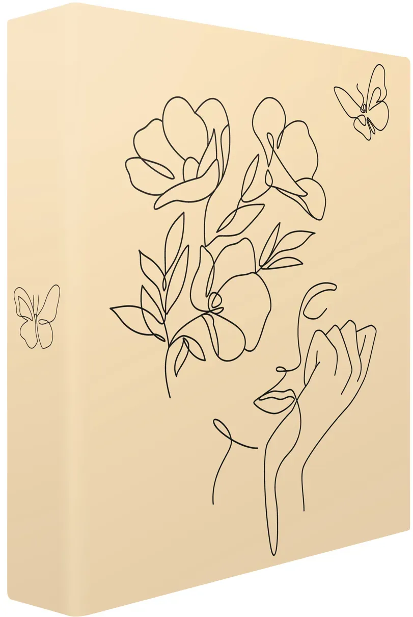 PANODIA Einsteckalbum Elegente für 200 Bilder 11.5x15cm beige