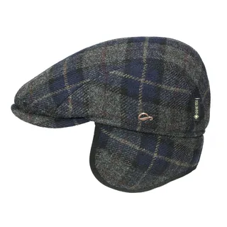 Gottmann Jackson-K-G Flatcap aus Wolle mit Ohrenklappen - Marine-Dunkelgrau (12) - 58 cm - 58