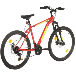 vidaXL Mountainbike 21 Gang 2023 27,5 Zoll RH 42 cm rot