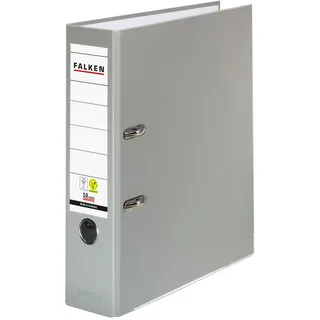 Falken Ordner PP-Color DIN A4 80 mm grau