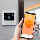 Intelligentes WLAN-Thermostat Unterputz für Fussbodenheizung: App-, Sprach- & Touch-Steuerung, Siri/Alexa/GA – Komfortabel & energieeffizient