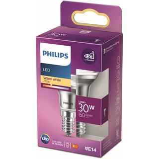Philips LED 77375500 LED EEK F (A - G) E14 Reflektor 1.8 W (30 W Warmweiß (Ø x L) 3.9 cm x 6.5 cm