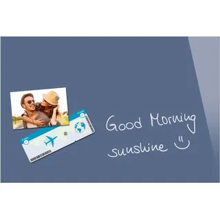 Sigel Glas-Magnettafel B1207 BeBoard Powder Blue 600x400x9mm