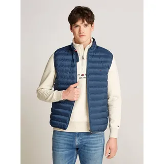 Tommy Hilfiger Steppweste PACKABLE RECYCLED VEST mit Tommy Hilfiger Logostickerei blau XXL (54)