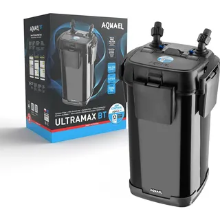ULTRAMAX BT – Innovative Filtration – für höchsten Komfort | Externer Außenfilter für Aquarien 100–750 l | 2200 l/h | 6,1–13,5 W | Steuerung per App