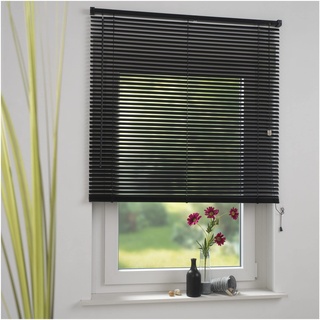 PVC-Jalousie Lamellen 25mm (50x220cm) schwarz