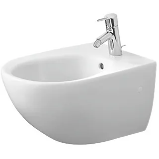 Duravit Architec Wand-Bidet 36,5x58cm, m HL, ÜL, Hahnlochbank, weiß