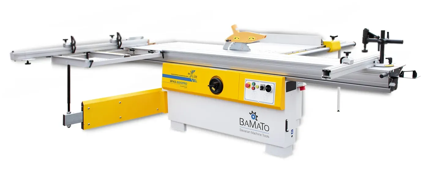 BAMATO eXpert-Line Formatkreissäge BFKS-3200PRO mit Vorritzer