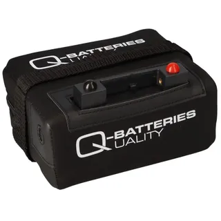 Quality Batteries Q-Batteries 12Lith-18 Lithium Akku Pack Golf 12,8V 18Ah 230,4Wh inkl. Ladegerät + Tasche