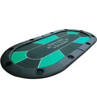 Pegasi Pokertop Deluxe 213x103 - Pokertisch-Auflage - Faltbare Pokerauflage - Poker Zubehör - Pokermatte - Hochwertiger Filz - Zusammenklappbar - ...