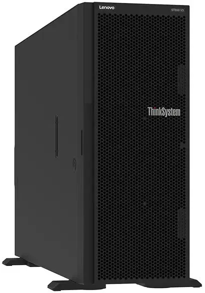 Lenovo ThinkSystem ST650 V3 7D7A - Server - Tower - 4U - zweiweg - 1 x Xeon Silver 4509Y - RAM 32 GB - SAS