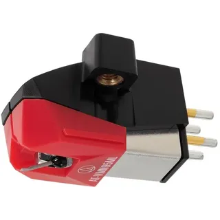 Audio-Technica AT-VM95ML VM95-Serie Stereotonabnehmer, Microlinear Rot