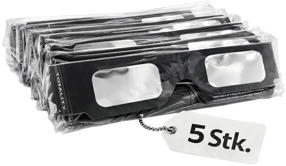 Sonnenfinsternisbrille 2026  | CE & ISO 12312-2 zertifiziert
