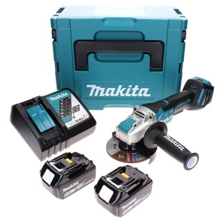 Makita DGA519RTJ inkl. 2 x 5,0 Ah + Makpac