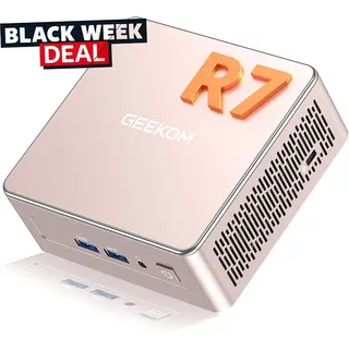GEEKOM Mini-PC Intel NUC Ryzen 7 16 GB RAM 512 GB SSD AMD Radeon Vega 8 Windows 11 Pro