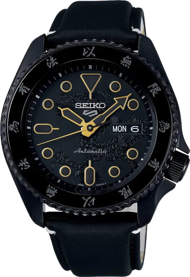 Seiko 5 Sports Bruce Lee Limited Edition Herrenuhr SRPK39K1