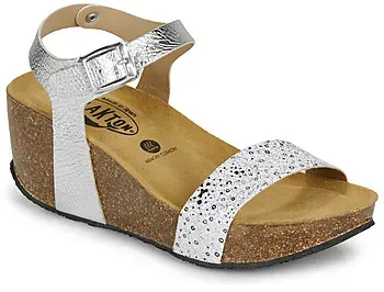 Plakton  Keilabsatzsandalen SO KISS  in Silbern, 40