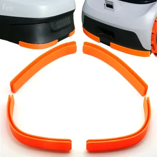 ULEIVA Ersatz Kantenschutz Orange kompatibel mit Segway i105e & i108e Navimow Mähroboter Bumper (Orange)