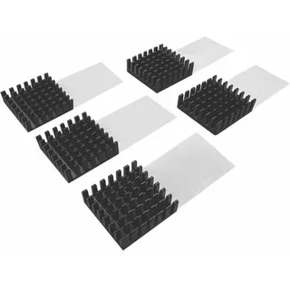 QNAP HS-M2SSD-07 - Kühlkörper / Wärmeableitung - Schwarz (Packung mit 5)
