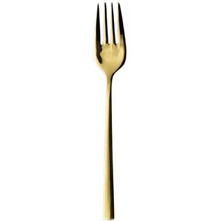 Mäser Oneda, Kuchengabel-Set, Edelstahl Besteck-Set für 12 Personen, Weißgold