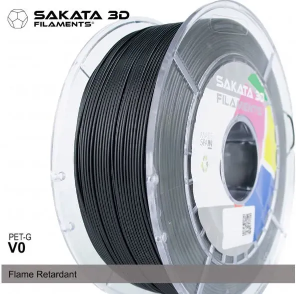 Sakata PET-G V0 - 1,75mm, Schwarz, 1000g