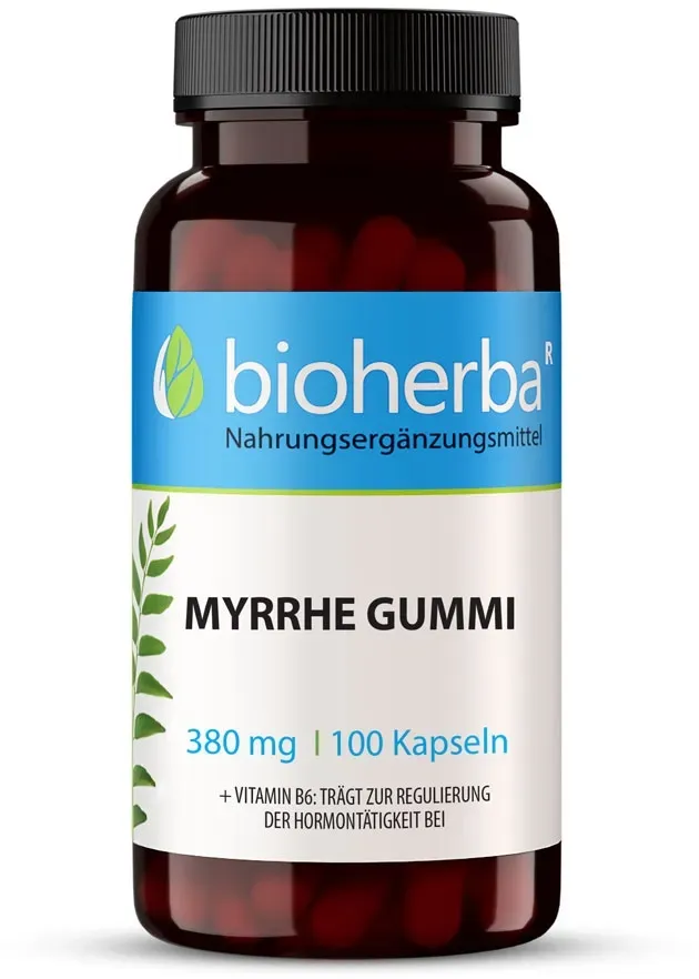Myrrhe Gummi 380 mg 100 Kapseln