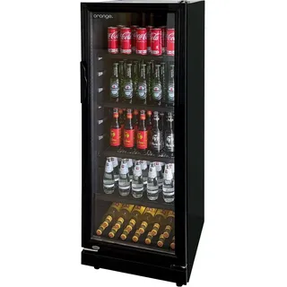 orange . orange Getränkekühlschrank (230 l, 0 mm hoch, Schwarz)