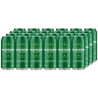 Waldenberger Premium Pilsner Bier, 24 x 0,5 l
