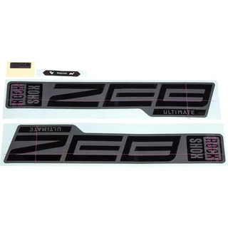 RockShox Gabel Decalkit, RockShox ZEB Ult. 27/29" 11.4018.105.054,Gloss Black matt grau