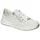 Damen Weite M Weiß/Silber 41