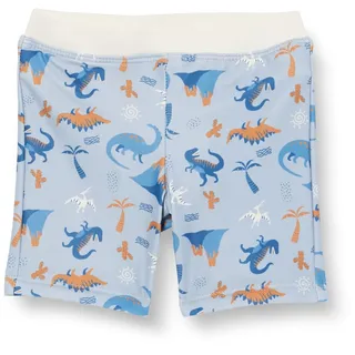 Playshoes Jungen UV-Schutz Badehose Schwimmhose Badeshorts Dino Allover, 74/80
