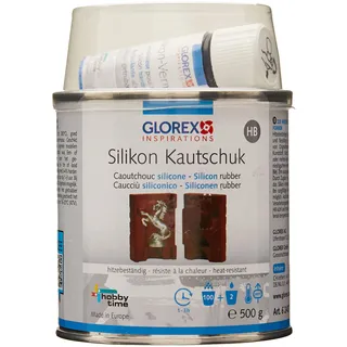 Glorex  Silikon-Kautschuk HB Modelliermasse 500 g