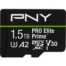 PNY microSD Pro Elite Prime 1.5TB (1500 GB, microSDXC, U3, UHS-I), Speicherkarte