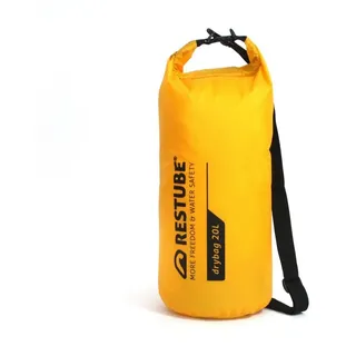 Restube Wasserdichter Drybag – Premium-Qualität für ultimativen Schutz | Vielseitig und geräumig | Ideal für Reisen, Wandern, Wasseraktivitäten | 100% wasserdicht und langlebig - [20L]