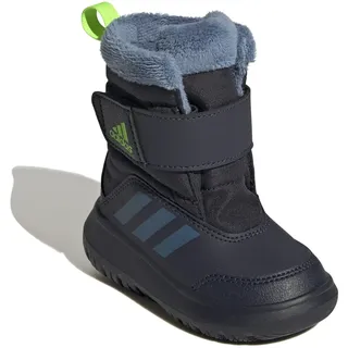 adidas Winterstiefel Winterplay I (Nylon, Futter, Schmutzfang, Klettverschluss) dunkelblau Kleinkinder