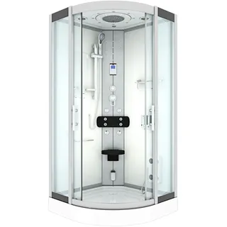AcquaVapore Duschkabine Dusche D46-00T0 80x80 cm ohne 2K Scheiben Versiegelung