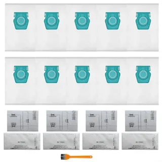 GLFLOW 5-lagige Filtration Staubsaugerbeutel, Staubsaugerbeutel kompatibel mit Miele Pure T/U Guard S1 L1 Junior Silence Allergy 5-lagige Mikrofaser (B)