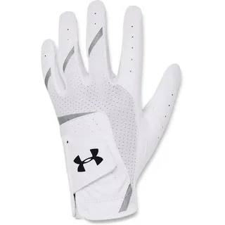 Under Armour Iso-Chill Golfhandschuh Jungen 100 white/metallic silver/black L links