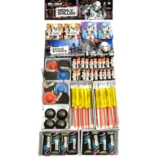 Lesli Feuerwerk Highly Skilled Jugendsortiment 102 Teile