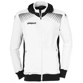Uhlsport Goal Tec Kapuzenjacke Herren Weiß/Schwarz XXL