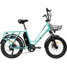 Elektro stadtfahrrad  Taurus 250W 36V 10Ah (360Wh - semi fatbike 20"x3.0" BLAU No Size