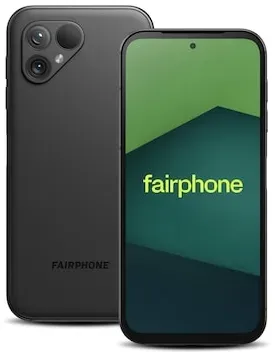 Fairphone 5 Dual-SIM 6GB/128GB matt black Android 14 Smartphone