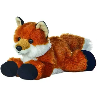 AURORA 12745 - Mini Flopsies Fuchs Foxxie, Schlenker-Plüschtier, 20 cm