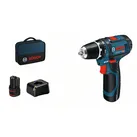 Bosch Akku-Bohrschrauber GSR 12V-15, mit 2 x 2.0 Ah Akku