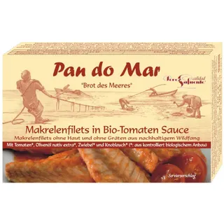 Pan do Mar Makrelenfilets in Bio Tomatensoße (1 x 120 g)