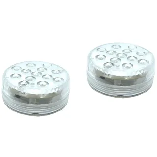 2er Pack RGB Unterwasser LED Leuchten mit Fernbedienung Schrankleuchten