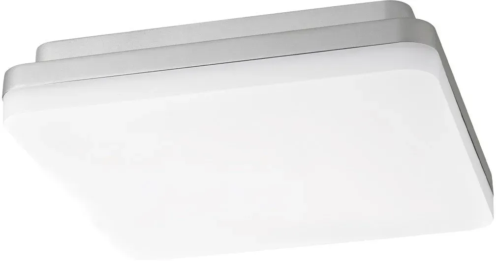 Sigor Aufbauleuchte Square 260mm silber 22/16/10W 3000/4000K IP54 120° 2800lm Ra80