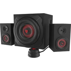 Genesis Helium 610BT Computer Speakers, Wired, Bluetooth, Black, PC Lautsprecher, Schwarz